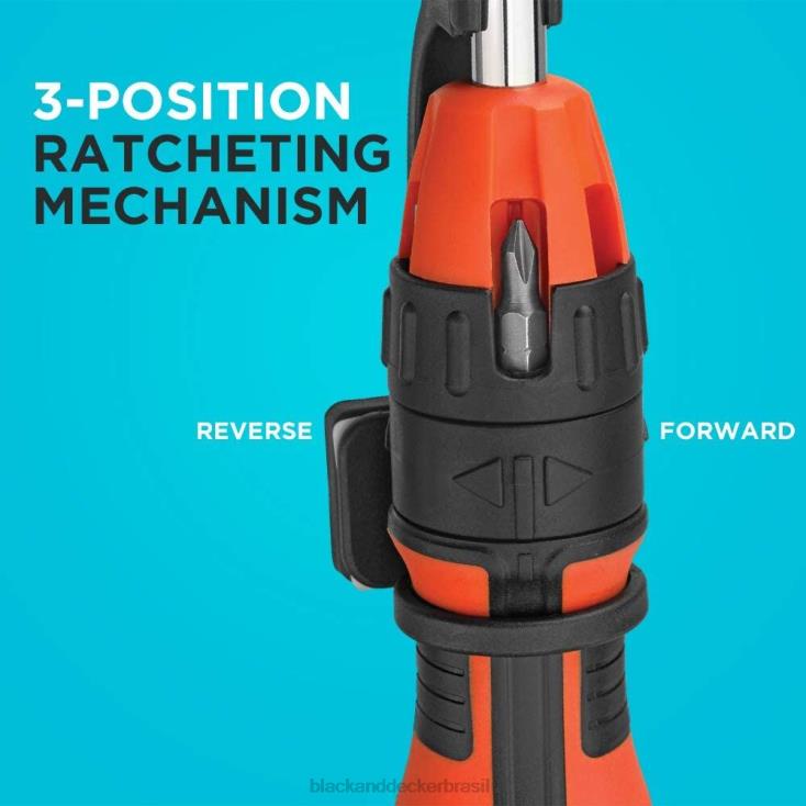 BLACK+DECKER N20D604chave de fenda catraca 10 bits ferramentas