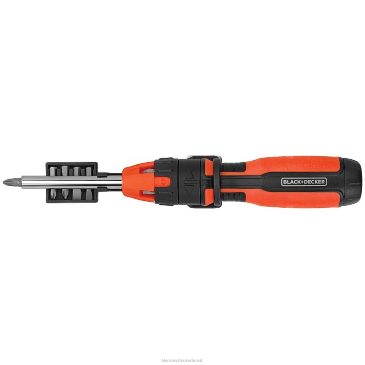 BLACK+DECKER N20D604chave de fenda catraca 10 bits ferramentas