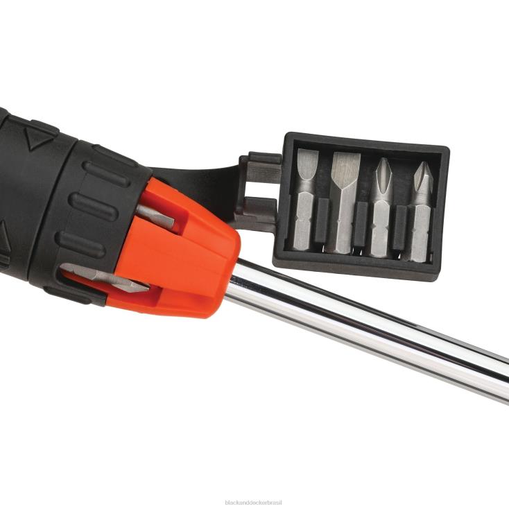 BLACK+DECKER N20D604chave de fenda catraca 10 bits ferramentas