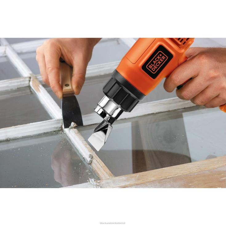 BLACK+DECKER N20D672pistola de calor com configurações duplas de temperatura ferramentas