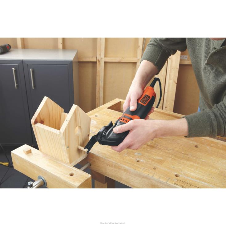 BLACK+DECKER N20D677multiferramenta oscilante com velocidade variável de 2,5 A ferramentas