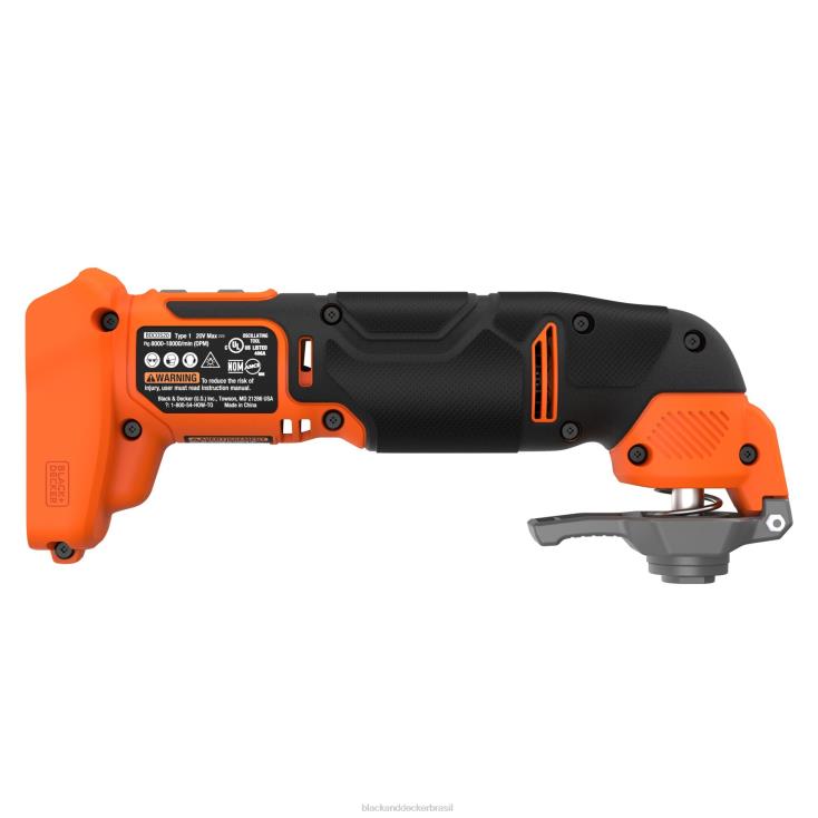 BLACK+DECKER N20D682Ferramenta oscilante máxima de 20 V (nua) ferramentas