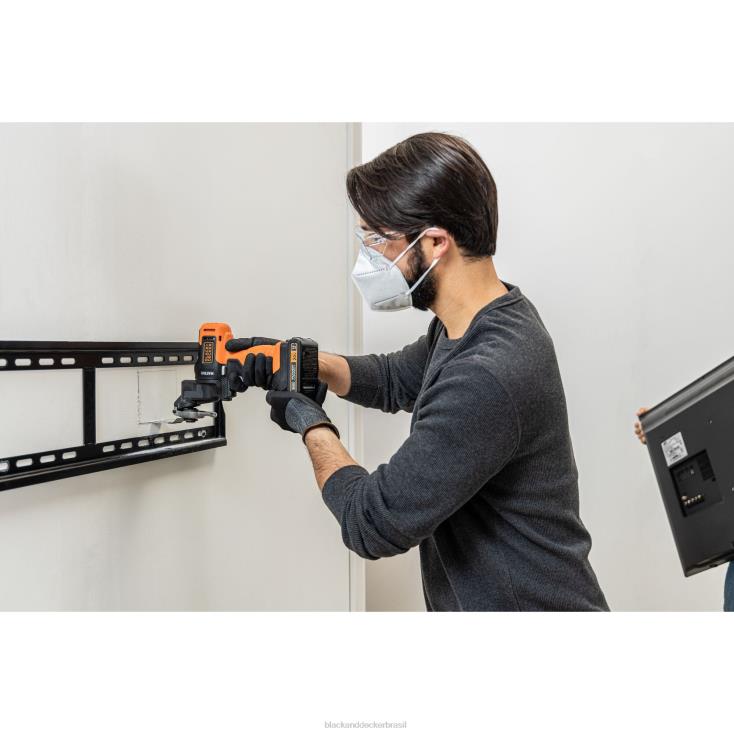 BLACK+DECKER N20D684acessório multiferramenta oscilante de matriz com estojo de armazenamento ferramentas
