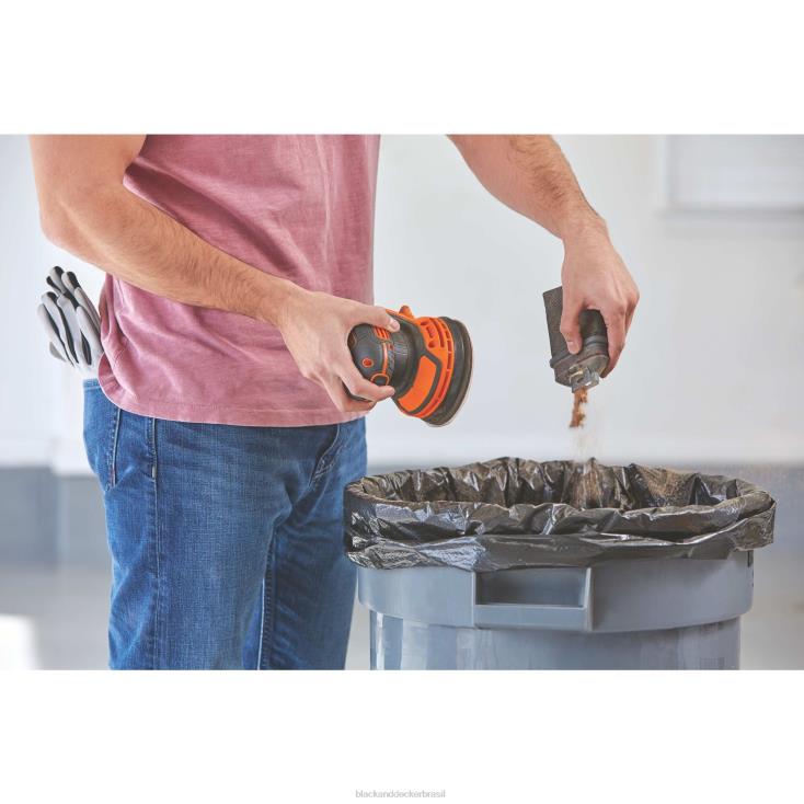 BLACK+DECKER N20D621Lixadeira orbital aleatória máxima 20v sem fio ferramentas