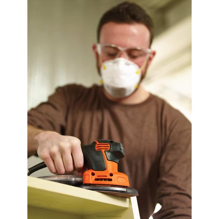 BLACK+DECKER N20D624Lixadeira elétrica de detalhes de 1,2 A ferramentas