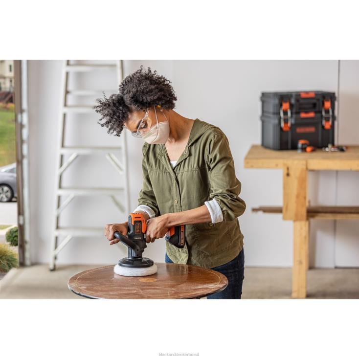 BLACK+DECKER N20D627kit de buffer máximo de matriz 20v com bateria e carregador incluídos ferramentas