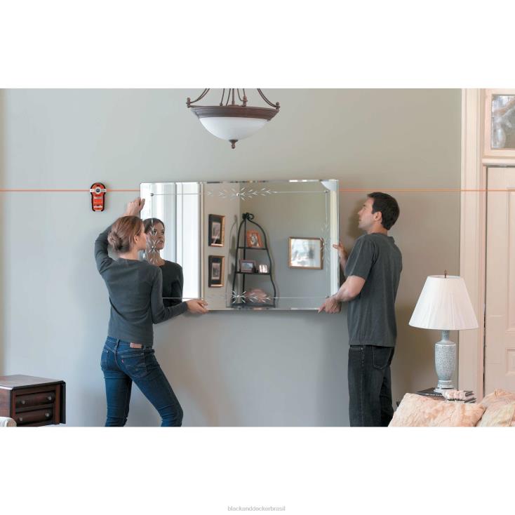 BLACK+DECKER N20D610nivelamento automático a laser em linha com localizador de vigas ferramentas