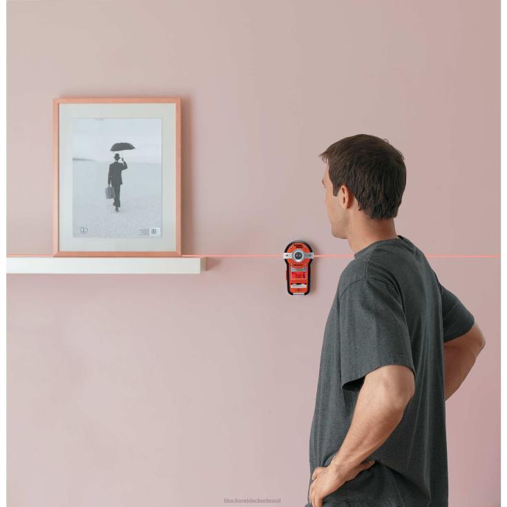 BLACK+DECKER N20D610nivelamento automático a laser em linha com localizador de vigas ferramentas