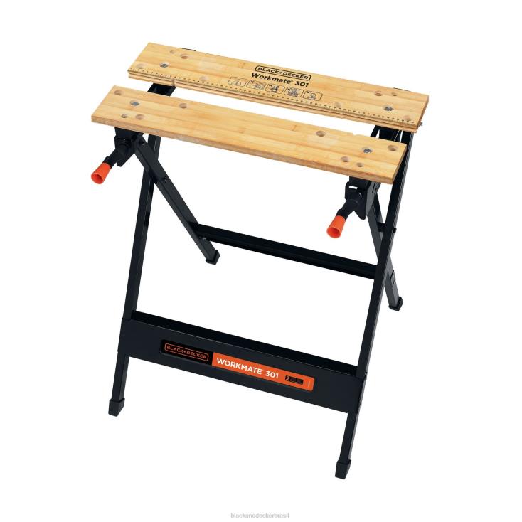 BLACK+DECKER N20D685Bancada de trabalho portátil Workmate com capacidade de 350 libras ferramentas