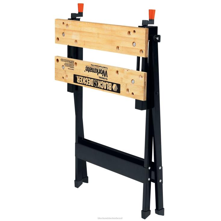 BLACK+DECKER N20D685Bancada de trabalho portátil Workmate com capacidade de 350 libras ferramentas