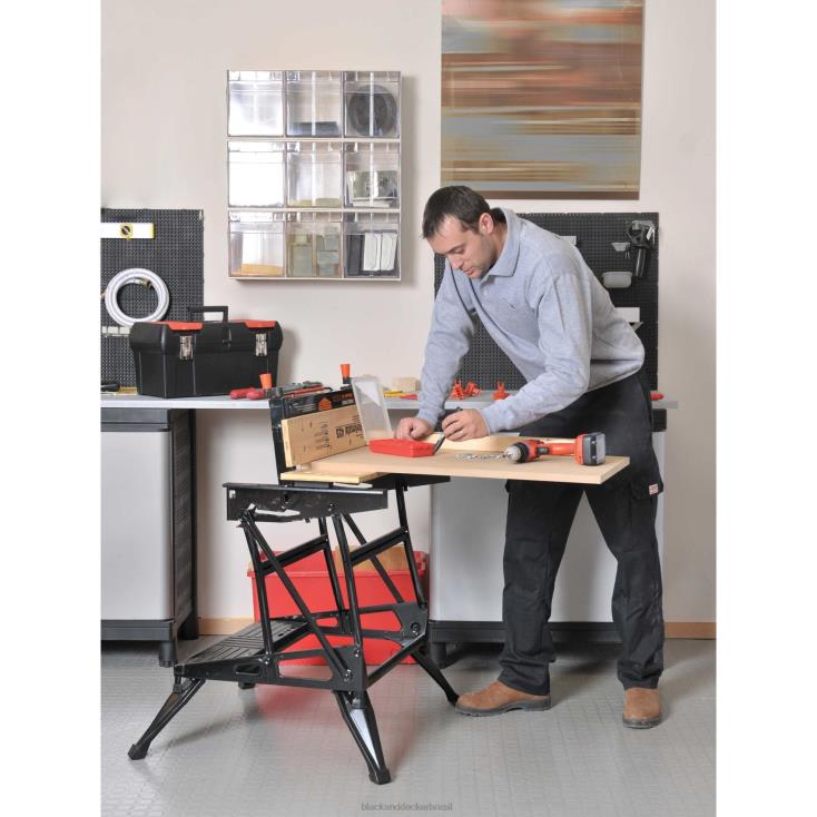 BLACK+DECKER N20D686centro de projeto de bancada portátil e torno ferramentas