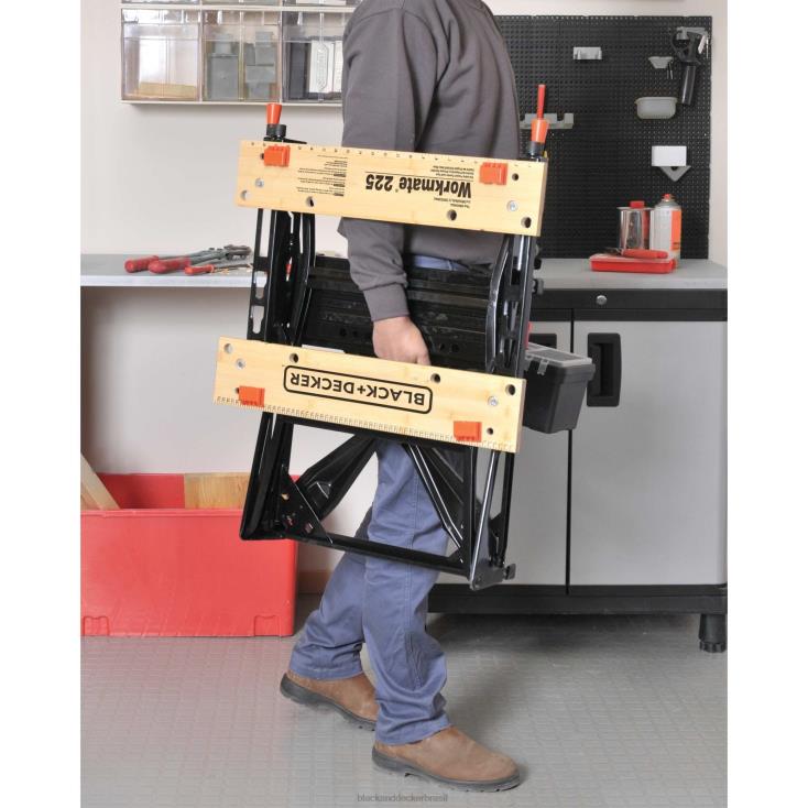 BLACK+DECKER N20D687Workmate 225 centro de trabalho portátil e torno ferramentas
