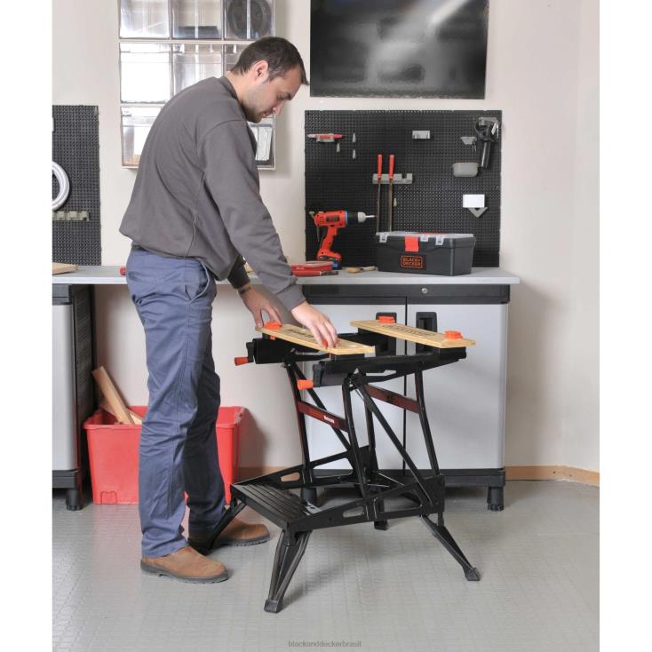 BLACK+DECKER N20D687Workmate 225 centro de trabalho portátil e torno ferramentas