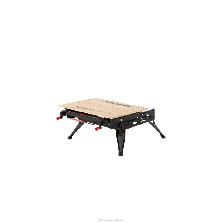 BLACK+DECKER N20D689Bancada de trabalho portátil Workmate com capacidade de 425 a 550 libras ferramentas