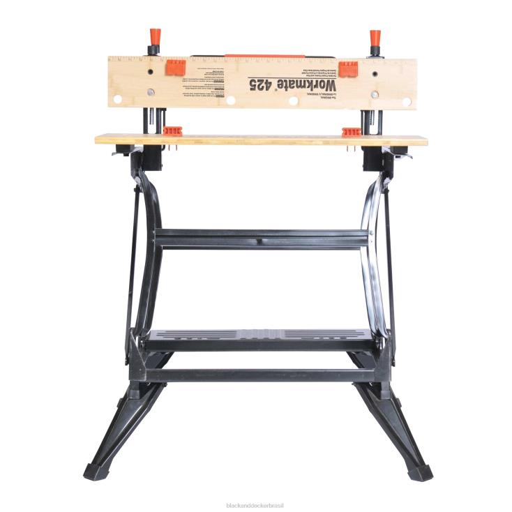 BLACK+DECKER N20D689Bancada de trabalho portátil Workmate com capacidade de 425 a 550 libras ferramentas