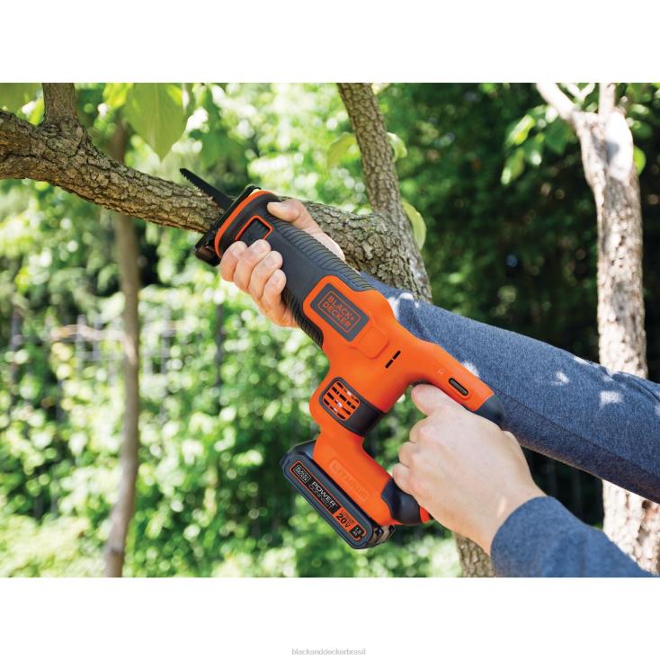 BLACK+DECKER N20D647Kit de serra alternativa sem fio máximo de 20v ferramentas