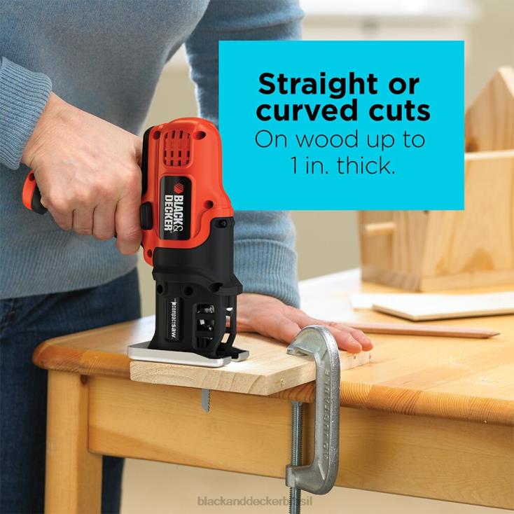 BLACK+DECKER N20D654serra tico-tico sem fio compacta ferramentas
