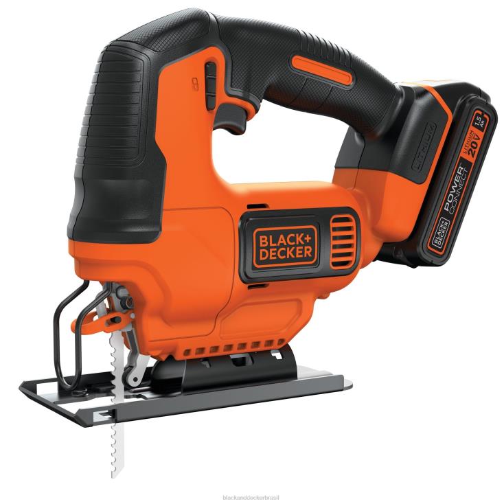 BLACK+DECKER N20D658Serra de vaivém sem fio powerconnect máxima de 20v ferramentas