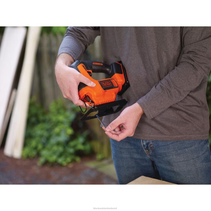 BLACK+DECKER N20D658Serra de vaivém sem fio powerconnect máxima de 20v ferramentas