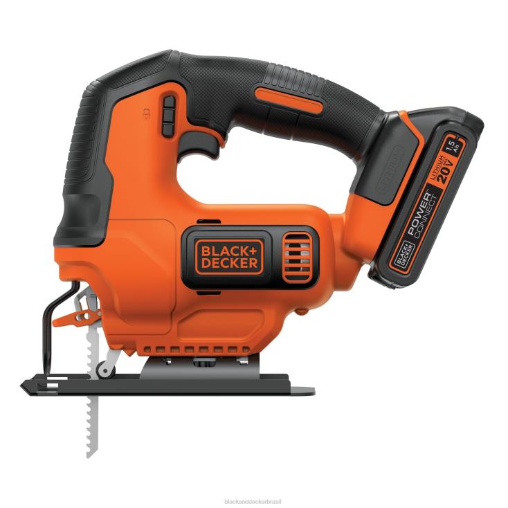 BLACK+DECKER N20D658Serra de vaivém sem fio powerconnect máxima de 20v ferramentas