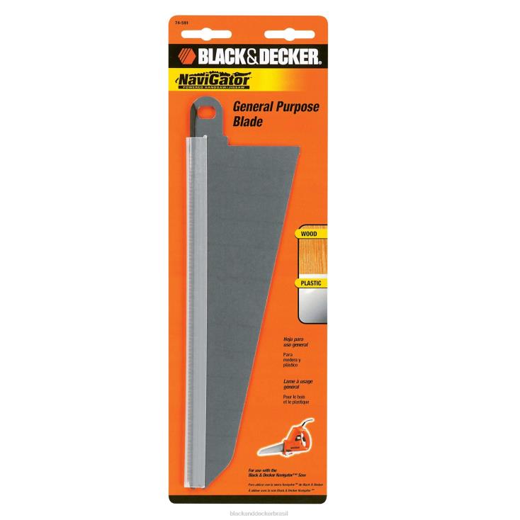 BLACK+DECKER N20D661Lâmina de serra de gabarito para corte de madeira de serra navegador sc500 ferramentas