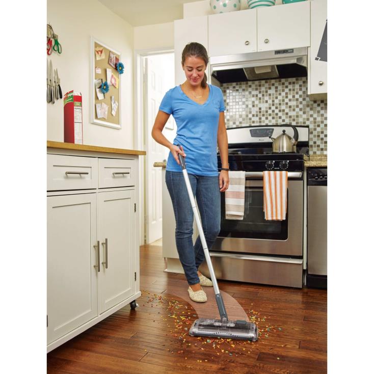 BLACK+DECKER N20D100varredora de chão cinza limpeza