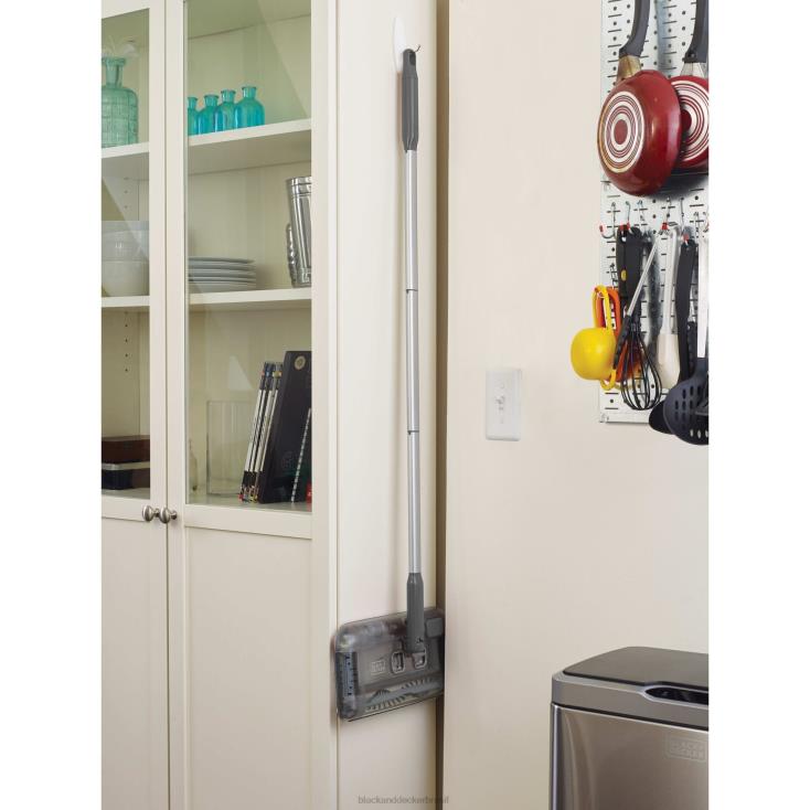 BLACK+DECKER N20D100varredora de chão cinza limpeza