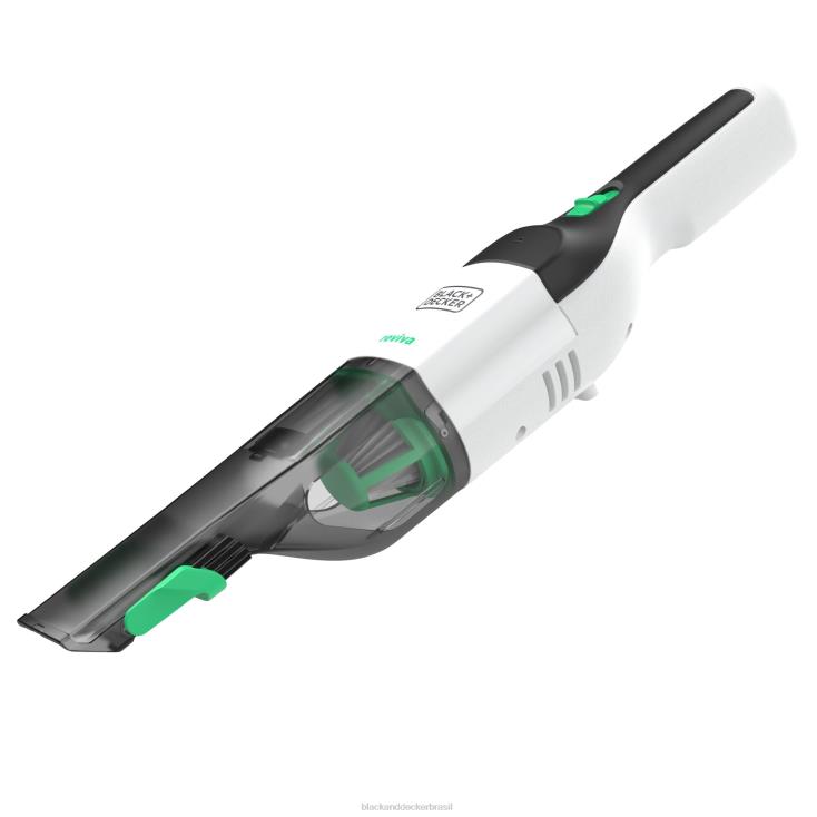 BLACK+DECKER N20D10aspirador de mão sem fio reviva 8v max com filtro de carregador e ferramenta para fendas de escova limpeza