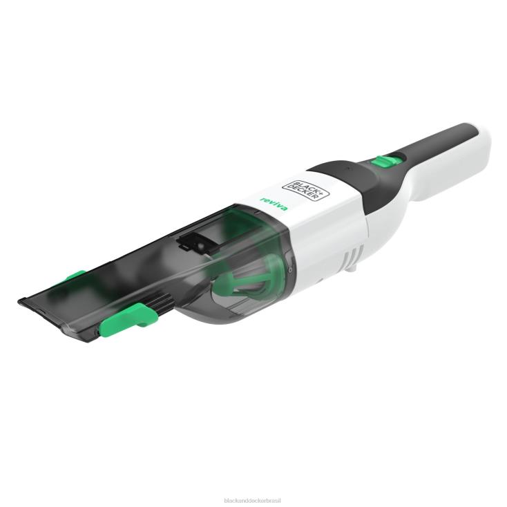 BLACK+DECKER N20D10aspirador de mão sem fio reviva 8v max com filtro de carregador e ferramenta para fendas de escova limpeza