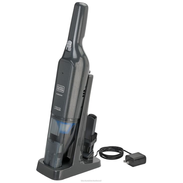 BLACK+DECKER N20D12Dustbuster aspirador de mão sem fio advancedclean slim com filtro de carregador e ferramenta para fendas de escova limpeza