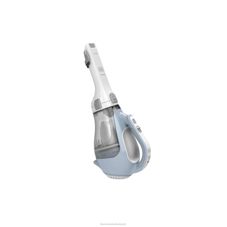 BLACK+DECKER N20D14Aspirador de mão sem fio max 16v max com carregador de parede e ferramenta para fendas de escova limpeza