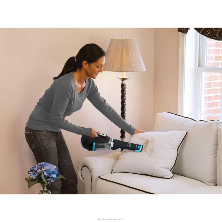 BLACK+DECKER N20D17aspirador de mão sem fio giratório Dustbuster limpeza