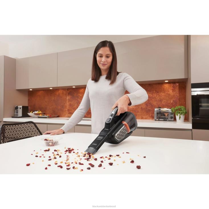 BLACK+DECKER N20D1aspirador portátil dustbuster sem fio advancedclean preto limpeza