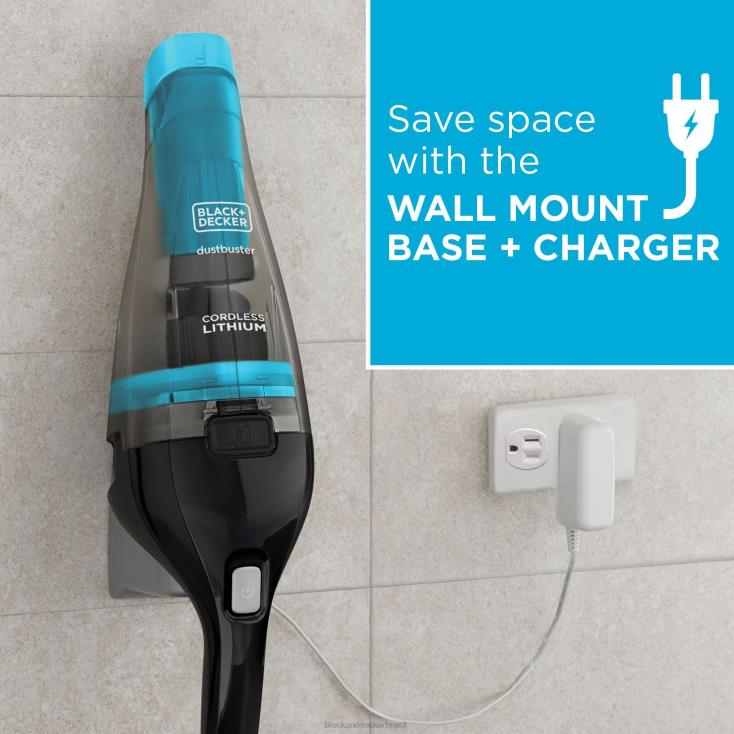 BLACK+DECKER N20D20aspirador de mão sem fio clássico Dustbuster limpeza