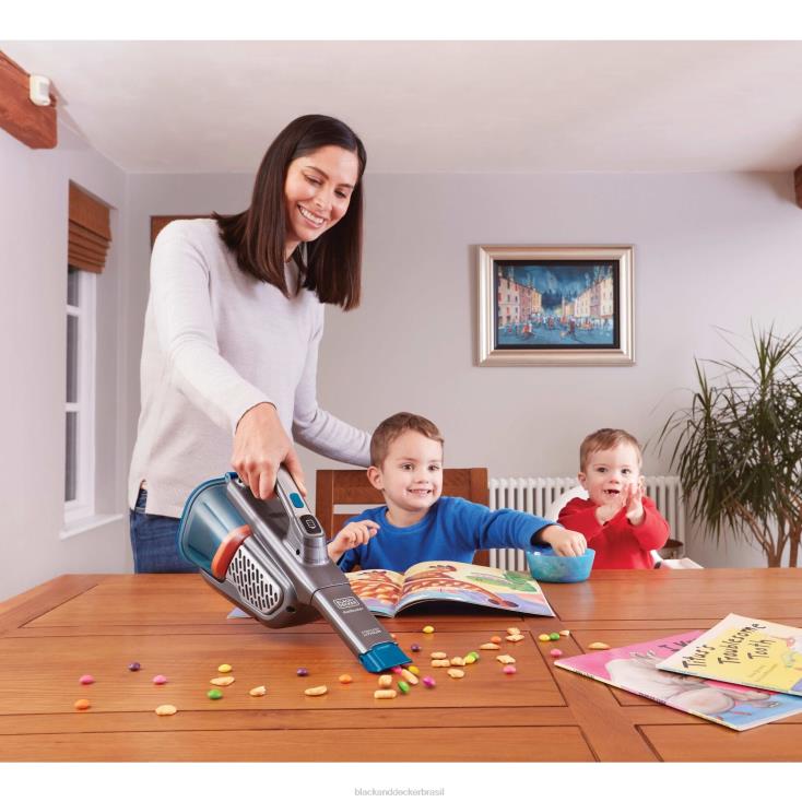 BLACK+DECKER N20D21Aspirador de mão sem fio 12v max dustbuster advancedclean limpeza