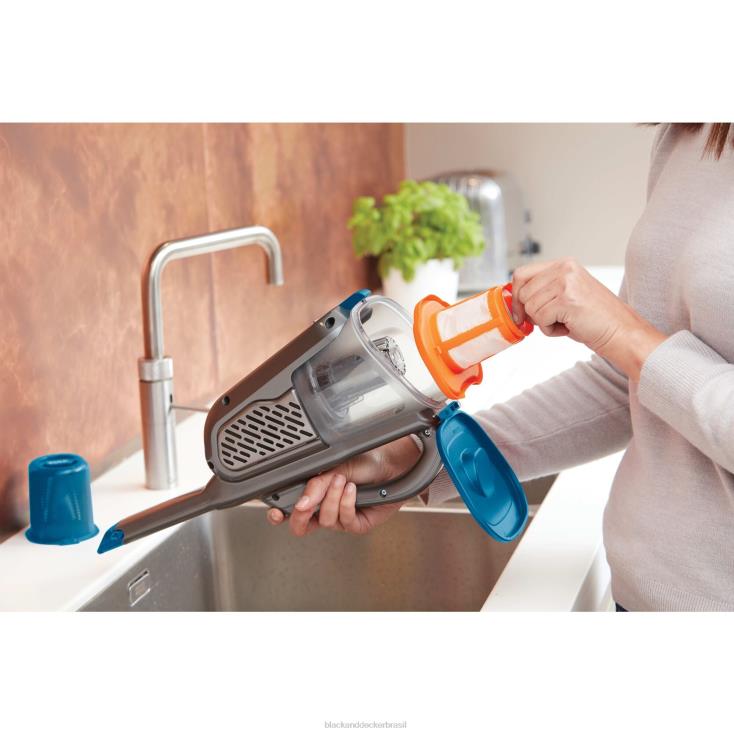 BLACK+DECKER N20D21Aspirador de mão sem fio 12v max dustbuster advancedclean limpeza