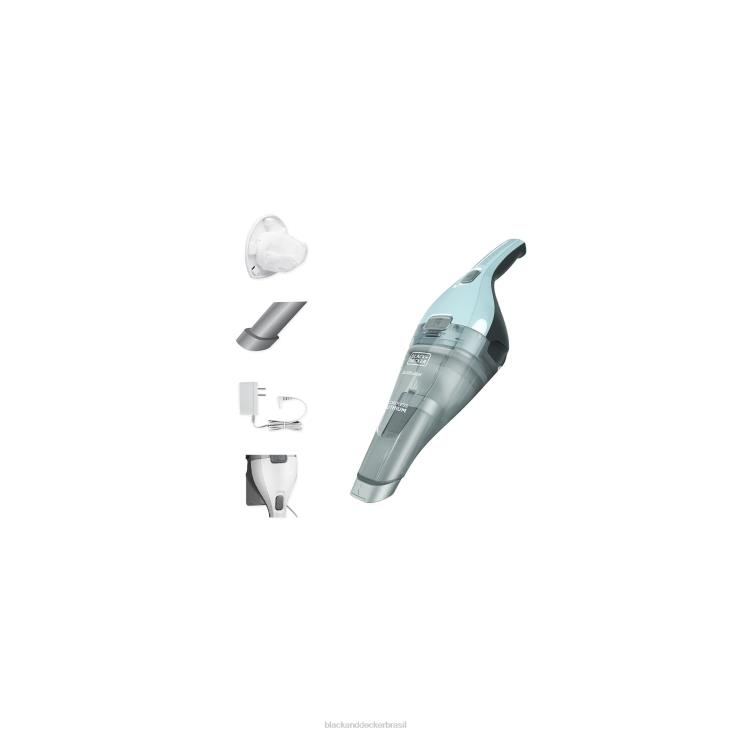 BLACK+DECKER N20D23Aspirador de pó portátil sem fio Dustbuster com carregador montável na parede limpeza