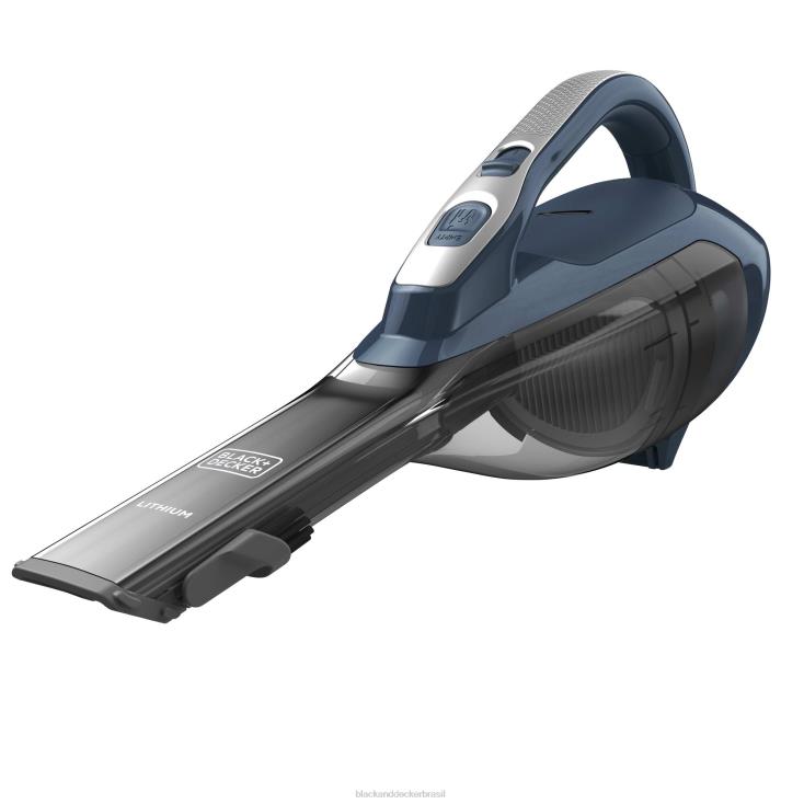 BLACK+DECKER N20D24aspirador de mão sem fio de limpeza avançada gen 9.5 de lítio - azul ardósia limpeza