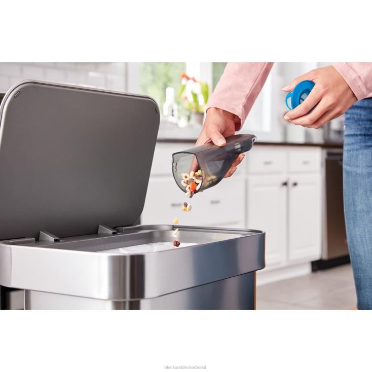 BLACK+DECKER N20D25Aspirador de pó portátil máximo de 12v, sem fio, limpeza avançada, com carregador base limpeza