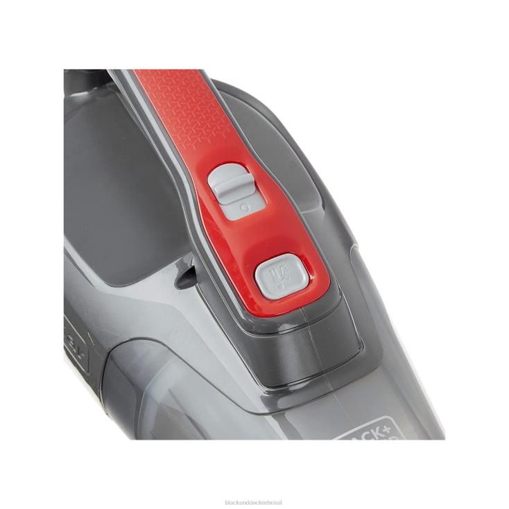 BLACK+DECKER N20D2Aspirador de mão sem fio para carro Dustbuster QuickClean com escova de estofamento motorizada limpeza
