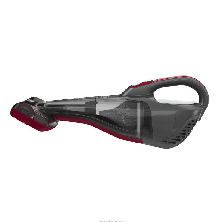 BLACK+DECKER N20D2Aspirador de mão sem fio para carro Dustbuster QuickClean com escova de estofamento motorizada limpeza