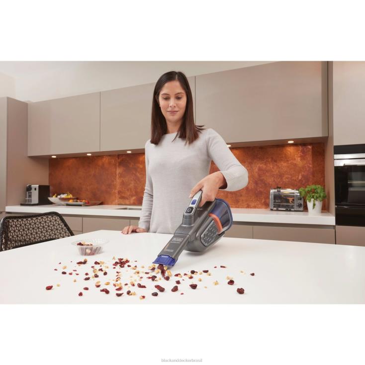 BLACK+DECKER N20D3220v max dustbuster advancedclean aspirador de mão para animais de estimação sem fio limpeza