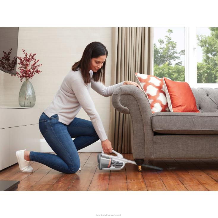 BLACK+DECKER N20D33aspirador portátil dustbuster sem fio advancedclean branco limpeza