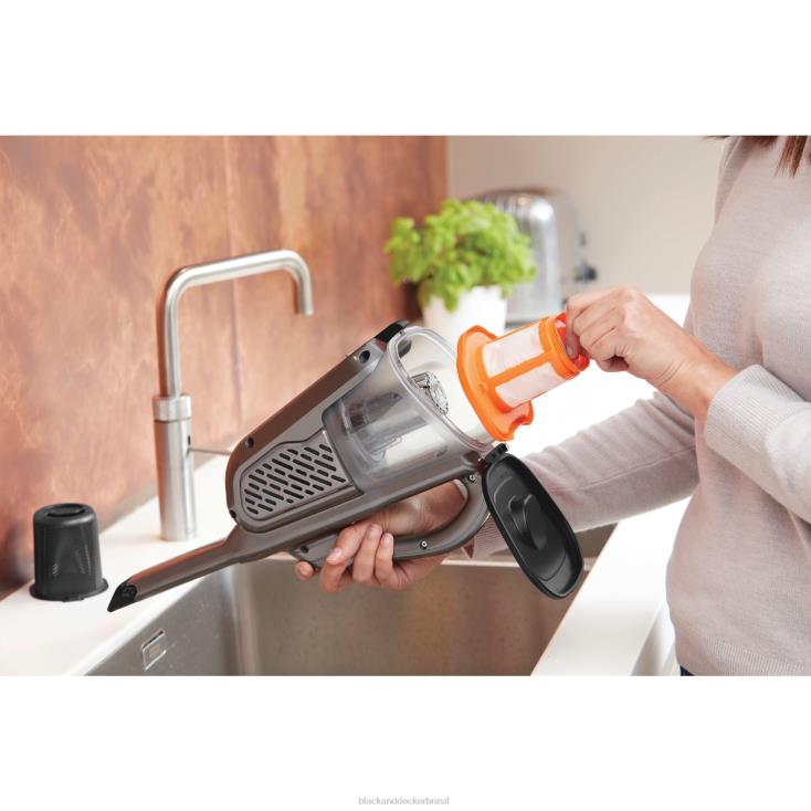 BLACK+DECKER N20D37Aspirador de mão sem fio 12v max dustbuster advancedclean limpeza