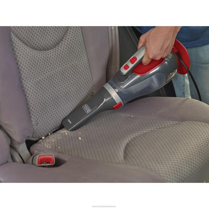 BLACK+DECKER N20D46Dustbuster 12v max dc aspirador portátil para carro vermelho limpeza