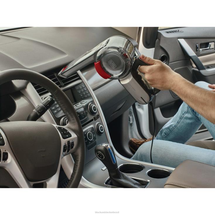 BLACK+DECKER N20D47pivot vac 12v max dc aspirador portátil para carro preto limpeza