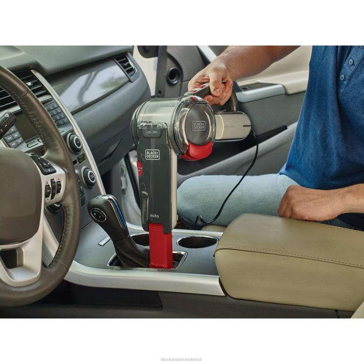 BLACK+DECKER N20D47pivot vac 12v max dc aspirador portátil para carro preto limpeza