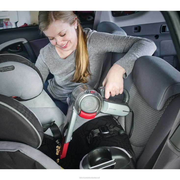BLACK+DECKER N20D47pivot vac 12v max dc aspirador portátil para carro preto limpeza