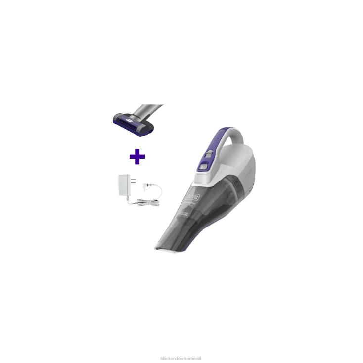 BLACK+DECKER N20D50Dustbuster QuickClean Pet Aspirador portátil sem fio limpeza