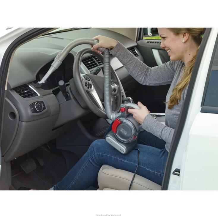 BLACK+DECKER N20D57aspirador de carro flexível 12v max com fio limpeza